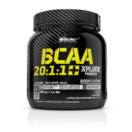 بی سی ای ای 20:1:1 اکسپلود الیمپ 500 گرم BCAA 20:1:1 Xplode Olimp