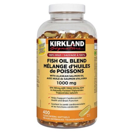 روغن ماهی ترکیبی کرکلند Kirkland Signature 100% Wild Fish Oil Blend