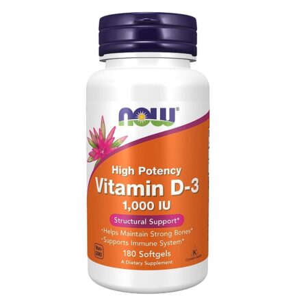 ویتامین دی 3 ناو (NOW Vitamin D-3 1000 IU)